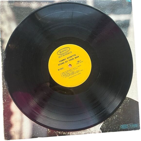 RARE TAMMY WYNETTE - STAND‎ BY YOUR MAN LP VINYL RECORD ALBUM 1969 COUNTRY - Picture 6 of 6